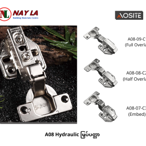 A08-09 (Hydraulic concealed hinge)