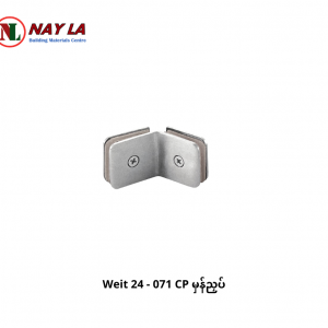 Weit 24 - 071 CP Glass Clamp