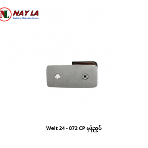 Weit 24 - 072 CP Glass Clamp