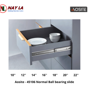 Aosite - 45106 Normal Ball Bearing Slide